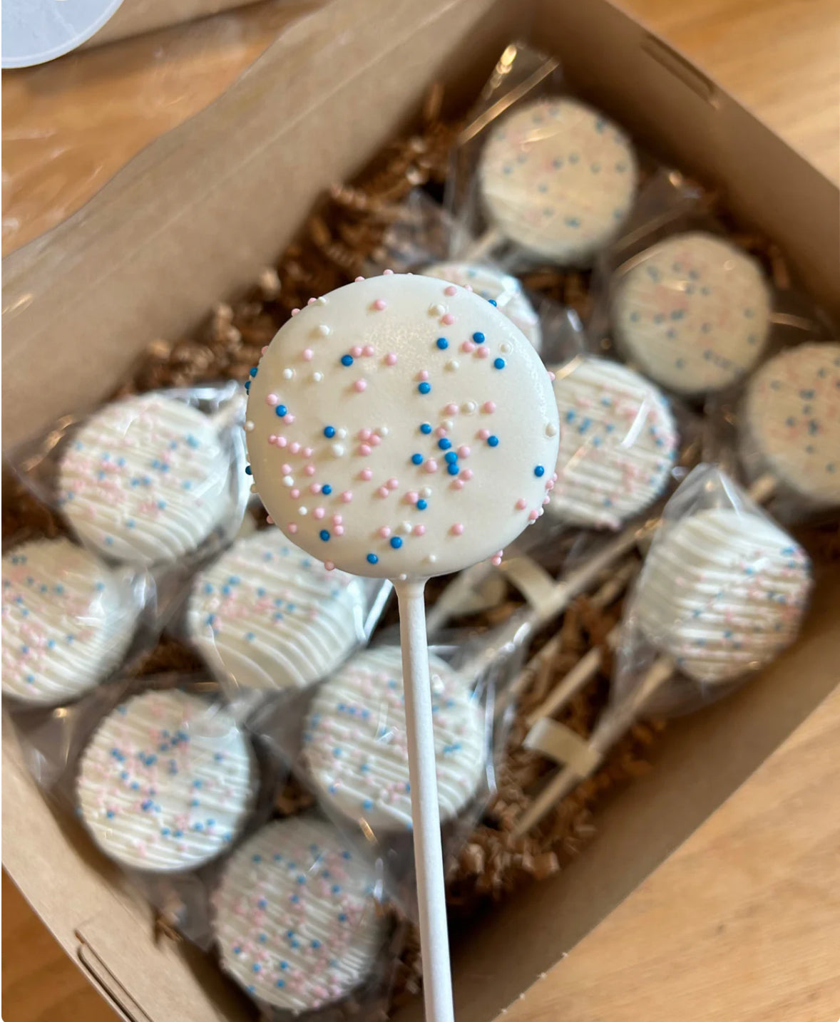 Gender Reveal Cakepops